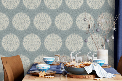 3 Ways to Use Wallpaper as Holiday Decor