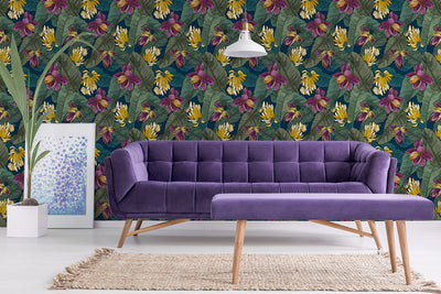 Peel-and-Stick Wallpaper: Beat the Heat With This Breezy Summer Decor