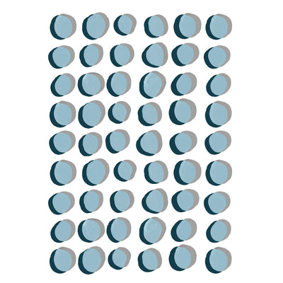 Dots Wall Decal - Blue