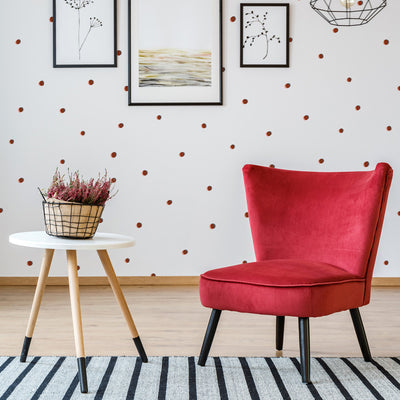 Dots Wall Decal - Red
