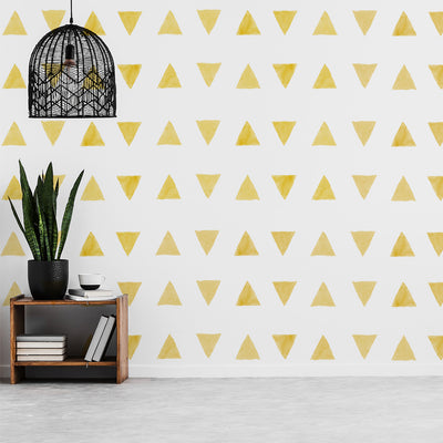 Triangles Wall Decal - Butter