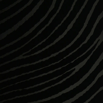 Zebra Stripes Wallpaper - Ebony and Black Velvet