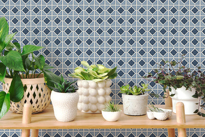 A Wallpaper Backsplash For Your Kitchen  Driven by Decor