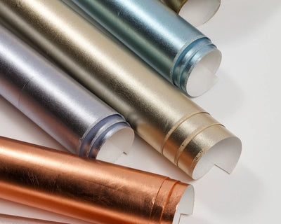 Metal Leaf Wallpaper