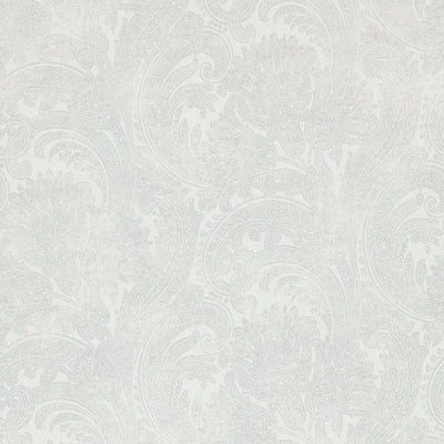 Vintage Paisley Wallpaper - Soft Grey