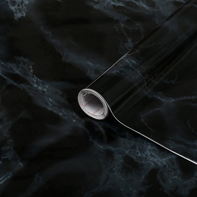 Marble Contact Paper - Black