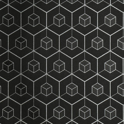 Cube Wallpaper - Black