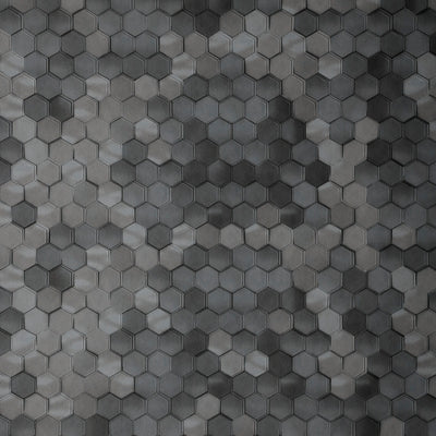 Hexagon Wallpaper - Charcoal