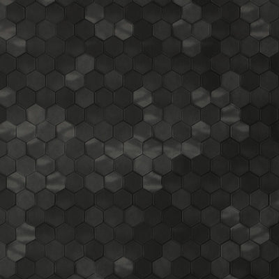 Hexagon Wallpaper - Black