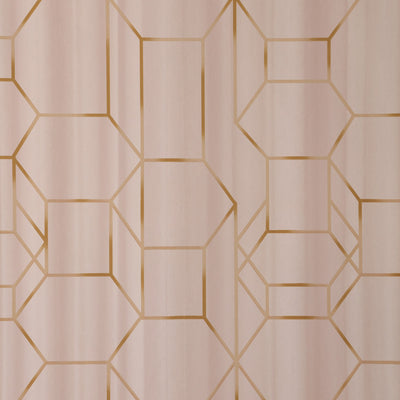 Wire Form Wallpaper - Pink