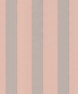 Fringy Stripe Wallpaper - Pink