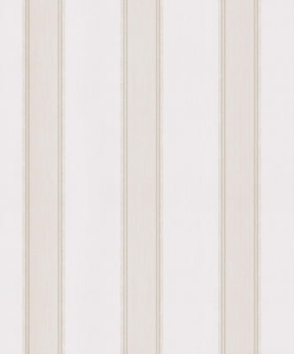 Fringy Stripe Wallpaper - White