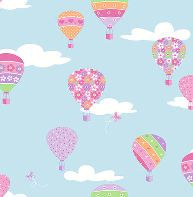 Hot Air Balloons Blue Balloons Wallpaper