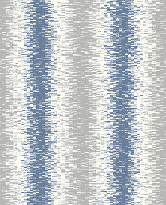 Quake Blue Abstract Stripe Wallpaper