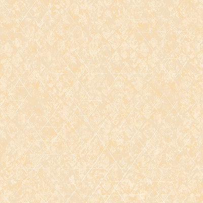 Jessica Light Yellow Geometric Wallpaper
