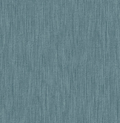 Chiniile Blue Linen Texture Wallpaper