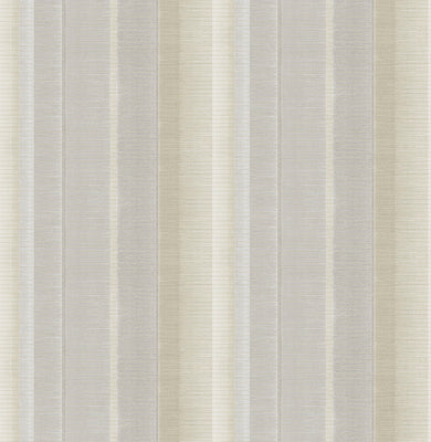 Flat Iron Silver Stripe Wallpaper