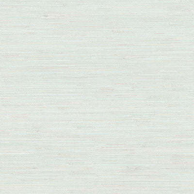Waverly Aqua Faux Grasscloth Wallpaper