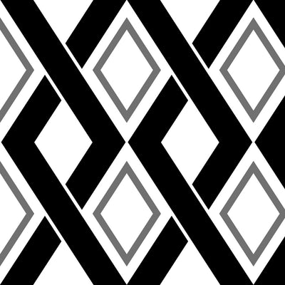 Diamondback Wallpaper - Black