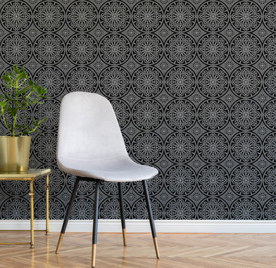 Tatted Lace Wallpaper - Doily