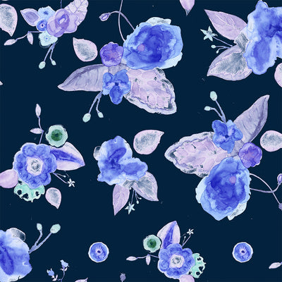 Watercolor Bouquet Wallpaper - Cluster