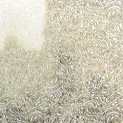 Rosette Wallpaper - Rose Gold