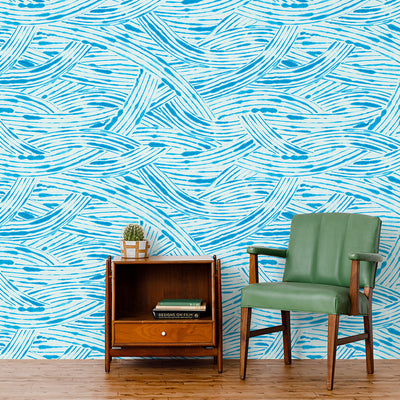 Tide Wallpaper - Turquoise