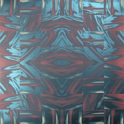 Prism Mural - Garnet