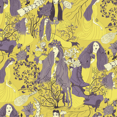 Femme Fleur Wallpaper - Hysteria