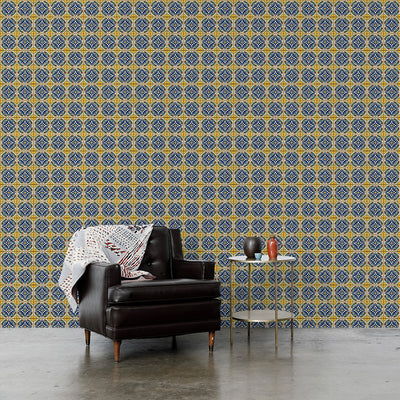 Eva Faux Tile Wallpaper