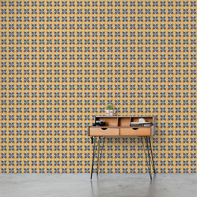 Lucia Faux Tile Wallpaper