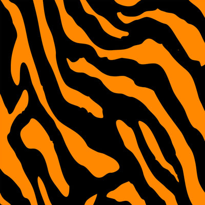 Tiger Wallpaper - Orange