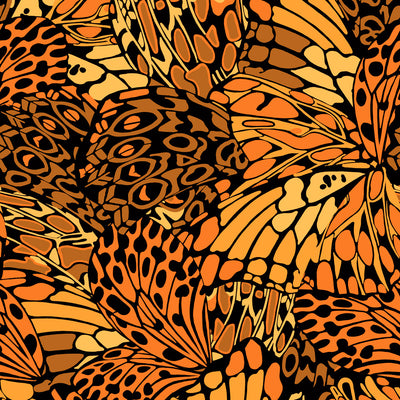 Butterfly Wallpaper - Orange
