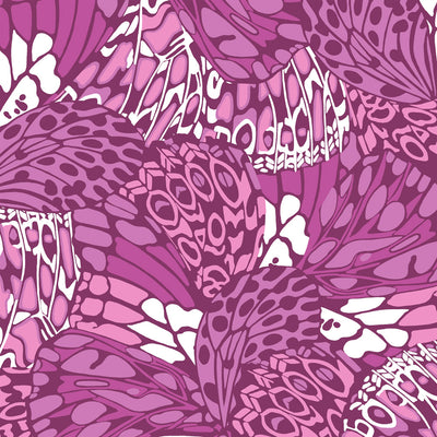 Butterfly Wallpaper - Pink