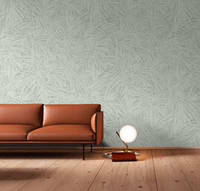 Areca Palm Wallpaper - Sage