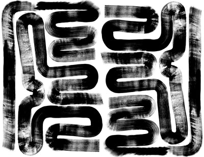 Gesture 1 Repeating Mural - Eclipse