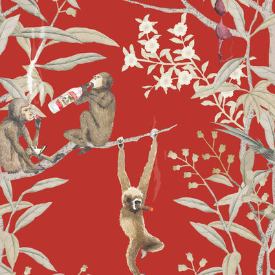 Drunk Monkeys Wallpaper