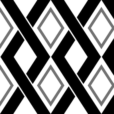 Diamondback Wallpaper - Black