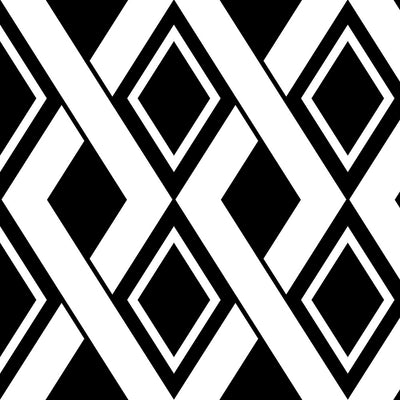 Diamondback Wallpaper - White