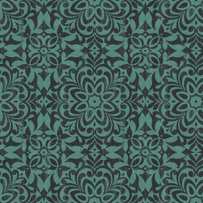 Lore Wallpaper - Teal