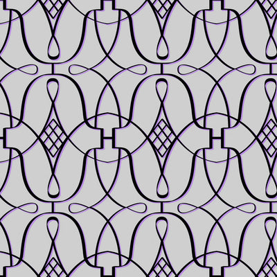 Oh Gigi Wallpaper - Violet