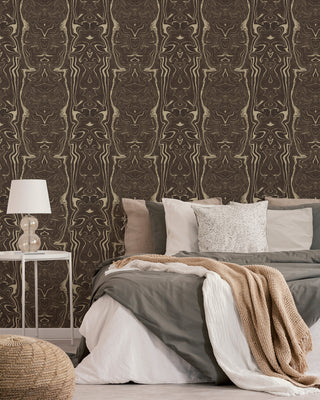 Warble Wallpaper - Mud