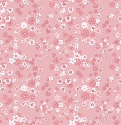 Janice Wallpaper - Pink