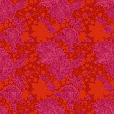 Donna Wallpaper - Fuchsia