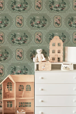 Verdant Villa Wallpaper