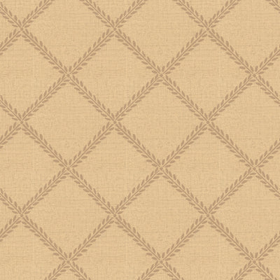 Laurel Lattice Wallpaper