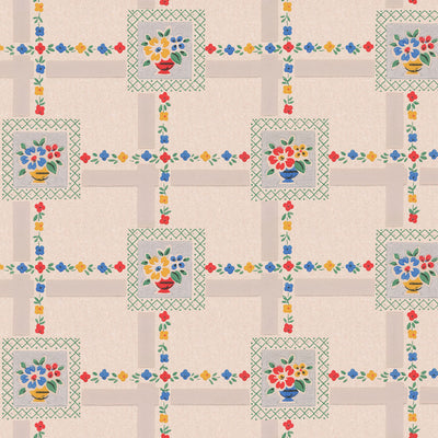 Punchy Floral Wallpaper