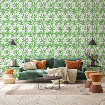 Fatsia Wallpaper - Apple