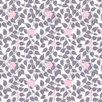 Summer Moth Wallpaper - Lilac