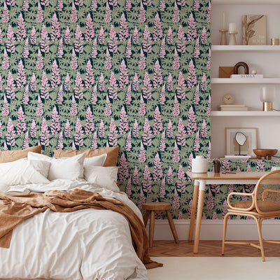 Talbo Lupins Wallpaper - Forest